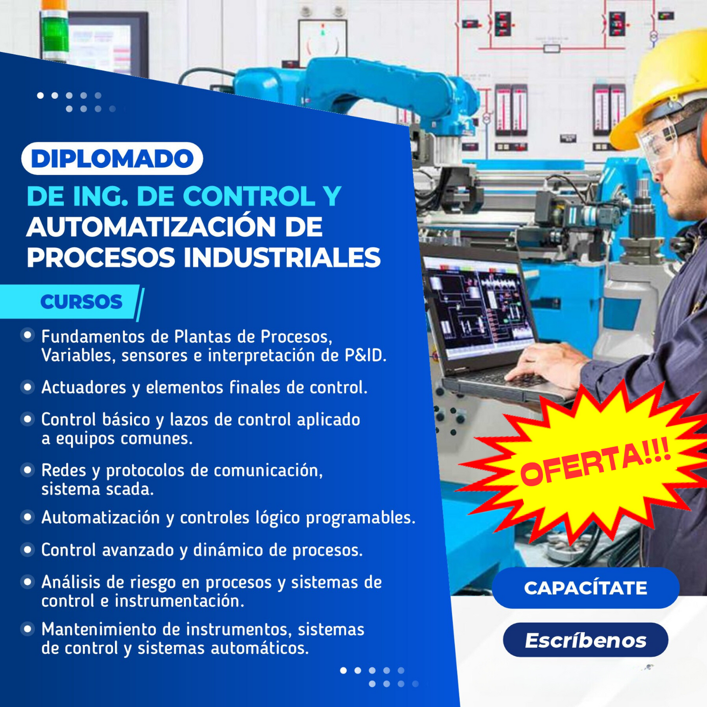 MEGA PACK 8X1 DE INGENIERIA DE CONTROL Y AUTOMATIZACION DE PROCESOS INDUSTRIALES