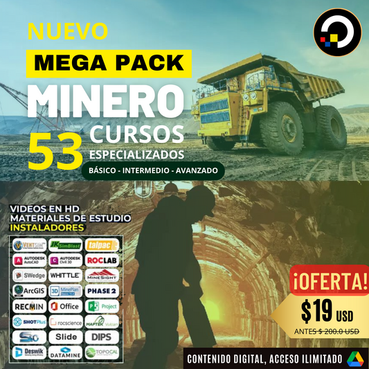 👷👷‍ MEGAPACK MINERO 👷👷‍